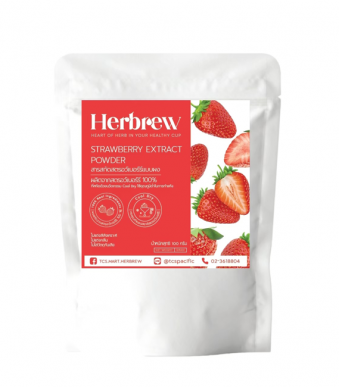 Strawberry-powder
